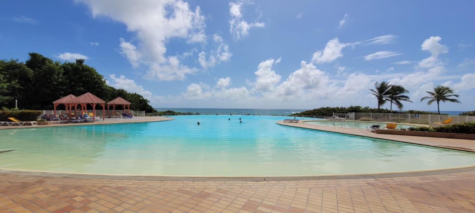Brin D'Ile Anse Des Rochers Vue Mer A 50 M De La Plage Et Piscine Сен-Франсуа Экстерьер фото